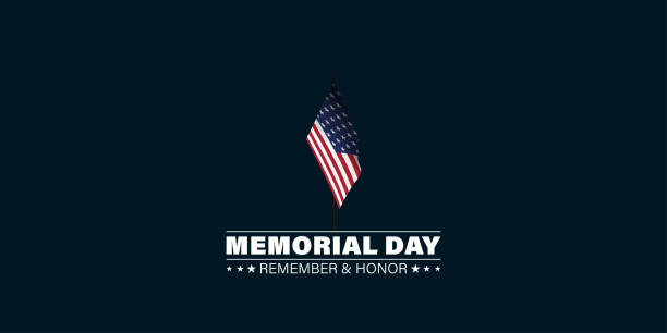 illustrazioni stock, clip art, cartoni animati e icone di tendenza di giornata della memoria degli stati uniti - us memorial day