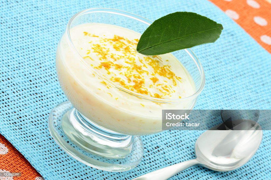 Orange Foam this light and fluffy mousse is a very refreshing dessert after a big meal or just to indulge your self. Dessert - Sweet Food Stock Photo