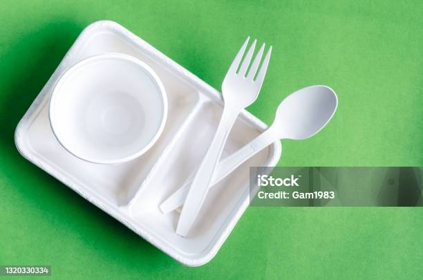 Eco Friendly Biodegradable Paper Disposable For Packaging Foo Stock Photo - Download Image Now