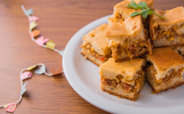 istock Traditional Brazilian Chicken Pie. 1320340660