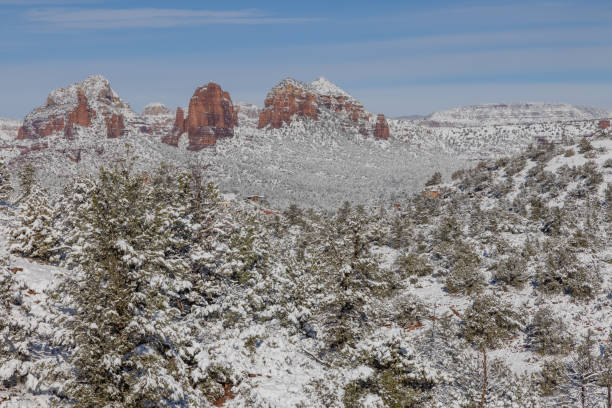 istock Snow Covered Landscape Sedona Arizona 1320341137