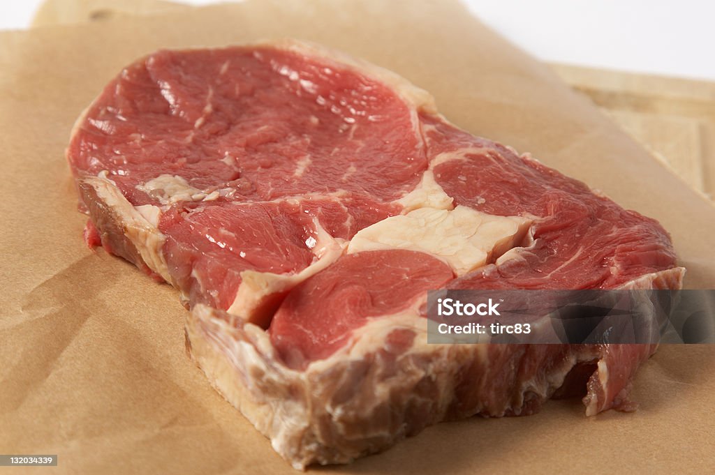 Costela-Olho de carne de vaca crus - Royalty-free Bife Foto de stock