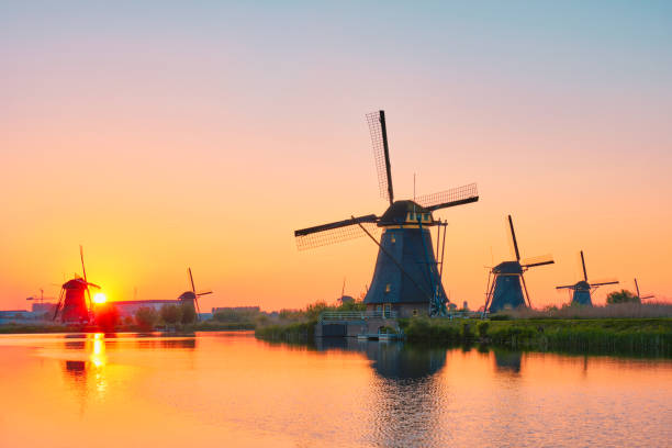 istock Windmills at Kinderdijk in Holland. Netherlands 1320344567
