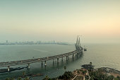 istock Bandra Worli Sea Link Bridge, Mumbai. 1320344787