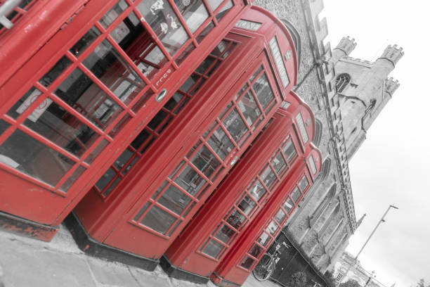 istock Old telephone boxes in Cambridge 1320346904