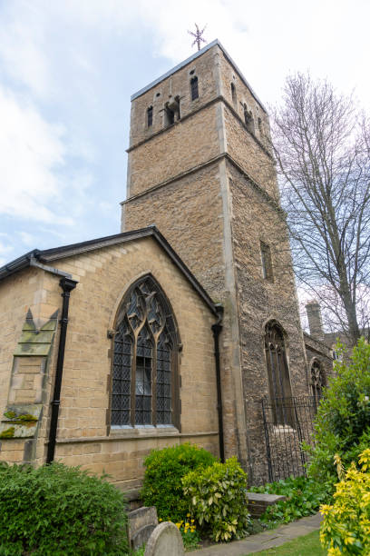 istock St Bene't's Church tower in Cambridge, England. 1320346943