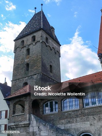istock The Metzgerturm in Ulm is a still preserved city gate of the medieval city fortifications on the Danube 1320350924