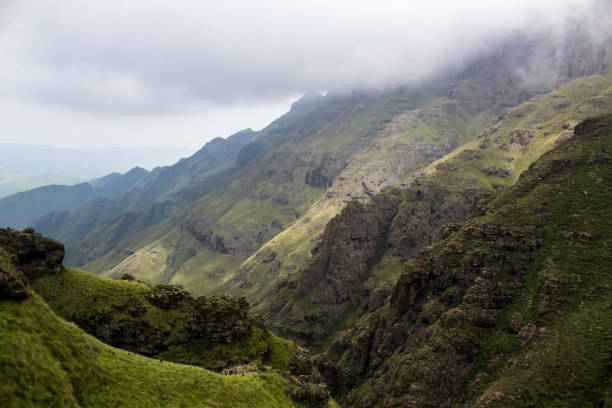 istock Mist coming down the Drakensberg Mountains 1320358030