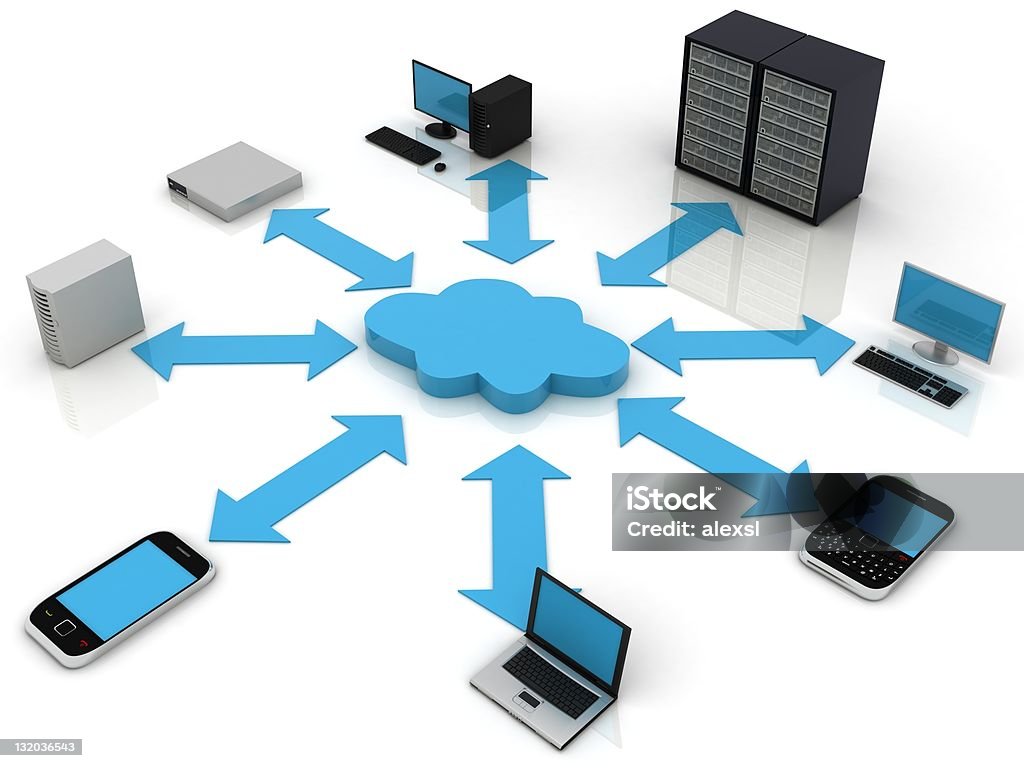 Cloud computing  Accessibility Stock Photo