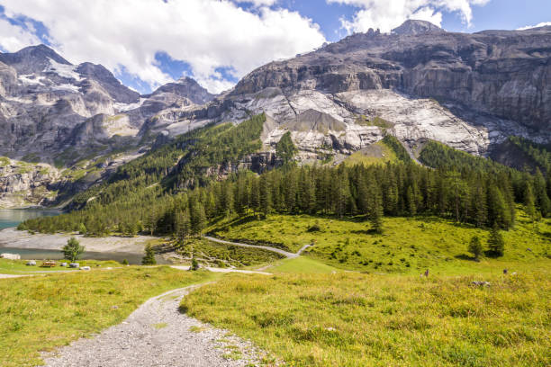 istock mountain trail in Swiss Alps 1320374874