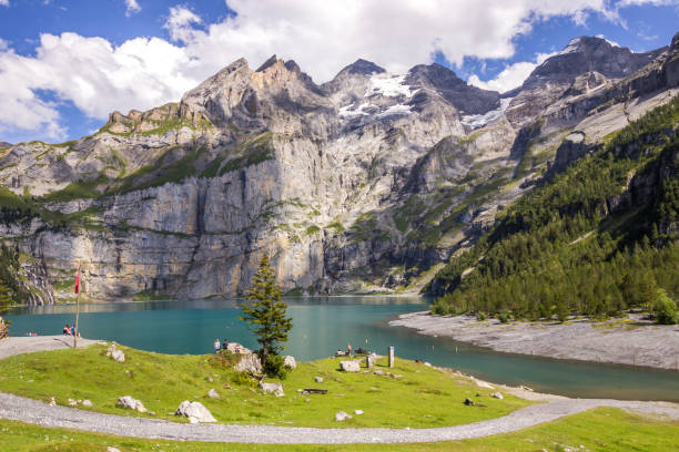 istock mountain trail in Swiss Alps 1320374913