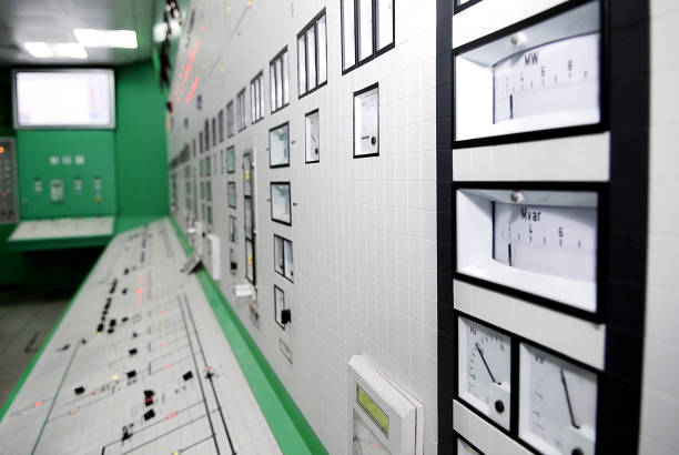 Power energy motor machinery cabinets in control or server room