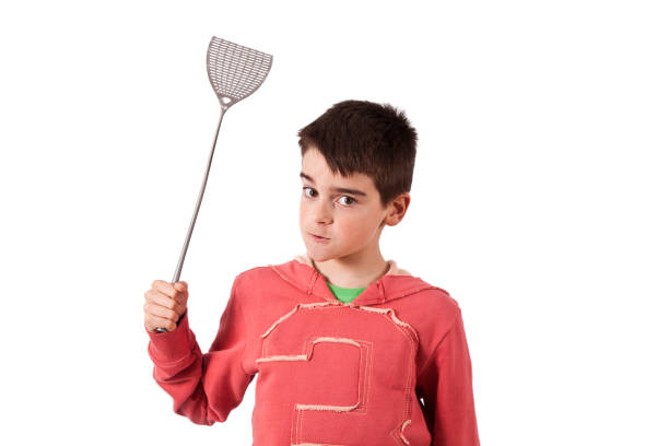 istock isolated child with mosquito net 1320378806