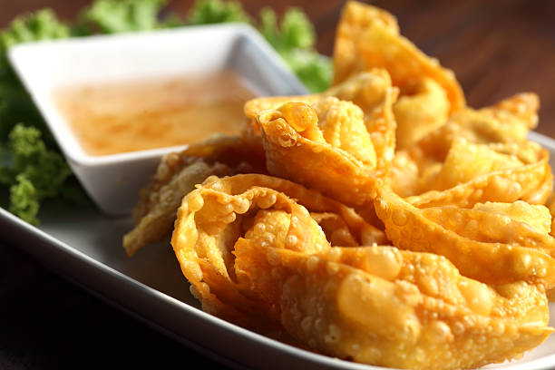 Wonton stock photo