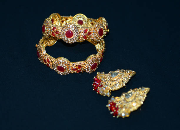 istock Artificial jewellery for bride and party use 1320391276