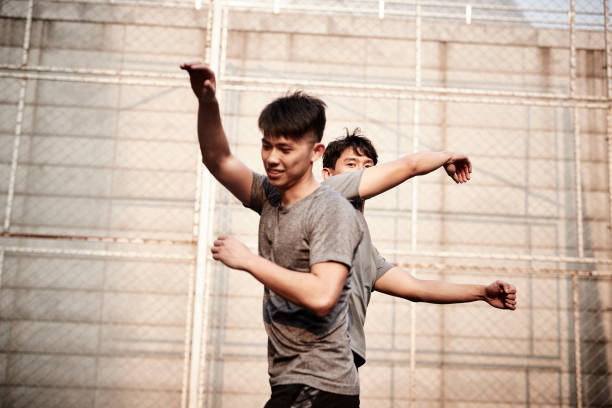 Boy with soccer ball