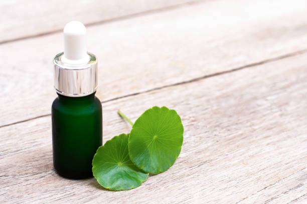 istock bottle of gotu kola essential oil 1320432199