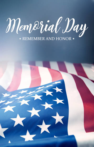 istock Closeup of American flag 1320439834