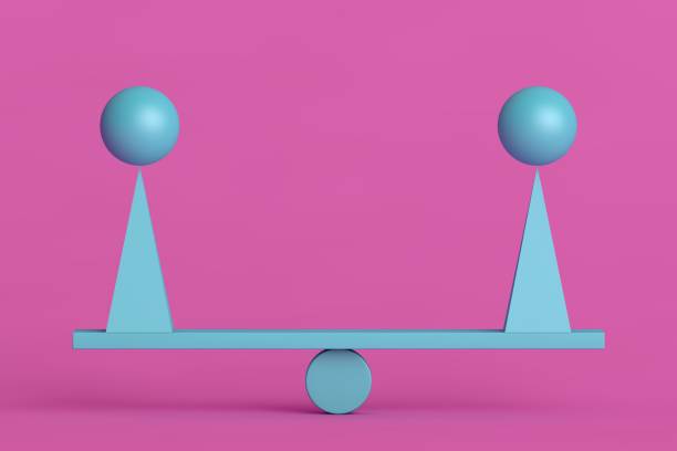 istock Colorful balanced geometric shapes 1320443581