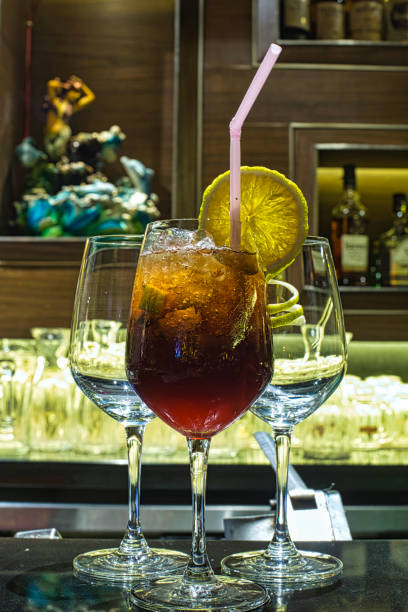 istock Cola glass with lot of ice 1320444790