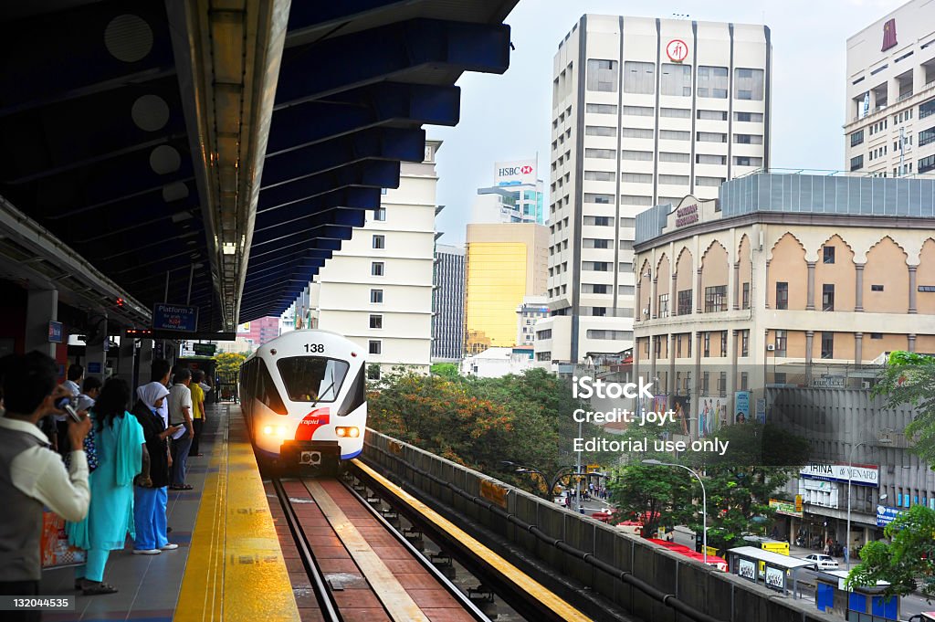 LRT Kuala Lumpur - Foto de stock de Actividad libre de derechos