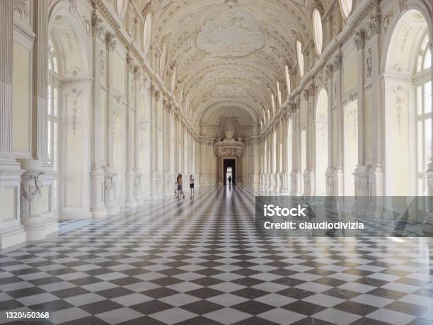 Great Gallery Presso Reggia Di Venaria Stock Photo - Download Image Now - Venaria Reale, Palace, City