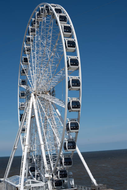 istock Ferris wheel near the sea 1320461406