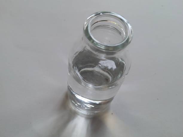 istock Blue chemical bottle 1320462153