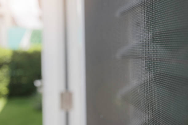 istock mosquito net wire screen on house window protection against insect 1320467097
