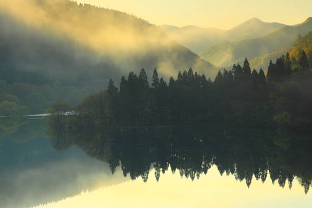 istock Iwate Prefecture Fresh Green Lake 1320482356
