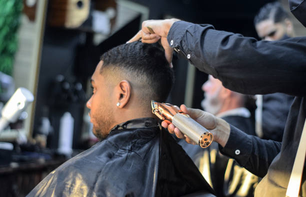 5,000+ Black Men Barbershop Stock Photos, Pictures & Royalty-Free Images -  iStock
