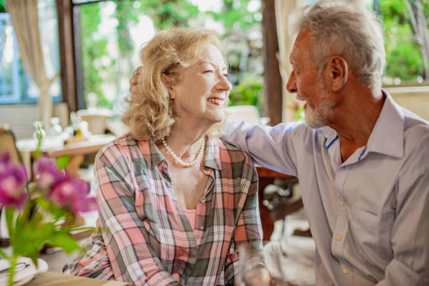 istock Loving senior couple 1320498013