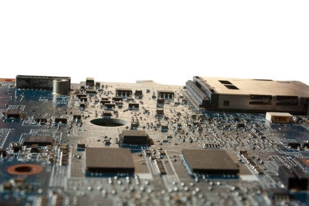 istock Electronic circuit board Take a zoomed photo. 1320499279