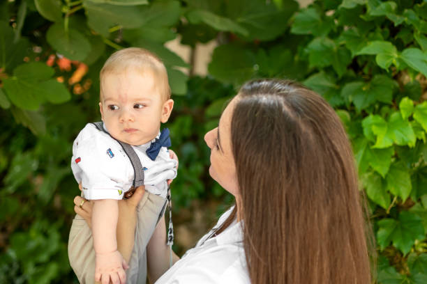 istock Mother happiness her baby boy 1320499334