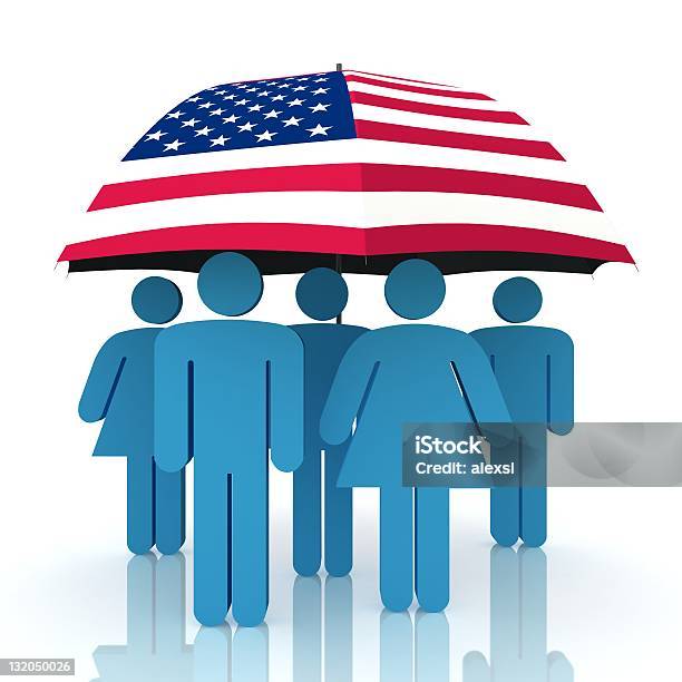 American Health Insurance Stock Photo - Download Image Now - Accidents and Disasters, American Culture, American Flag