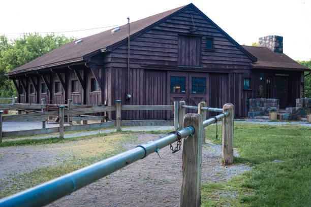 istock Horse Barn at Pokagon State Park 1320502809