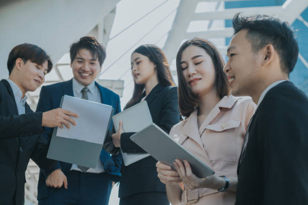 istock group of business people talking and discussion for success project 1320505604