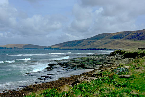 a small rocky bay on the rmote island of Rousay in The Orkney archipeligo Scotland