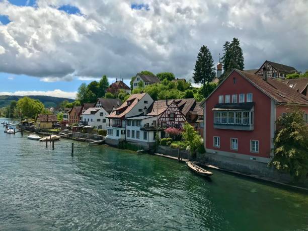 istock Suisse - stone on the rhine - canton de Schaffouse 1320510608