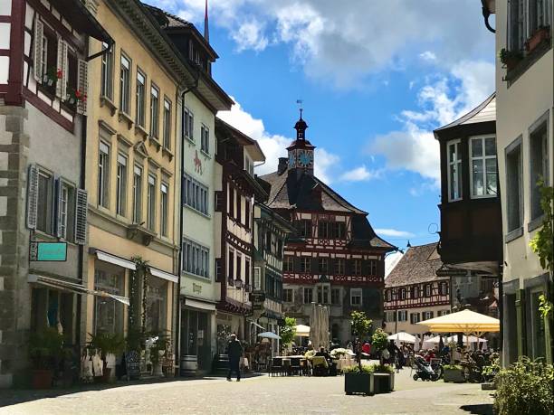 istock Suisse - stone on the rhine - canton de Schaffouse 1320510674