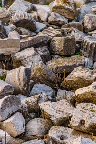 istock Monument Ruins Pile Rocks, Athens, Greece 1320513603