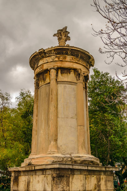 istock Ancient Monument Sculpture, Athens, Greece 1320514213