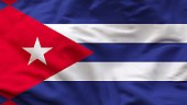 Cuba flag 4k