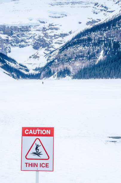 istock Frozen Lake Louise in Alberta 1320517020
