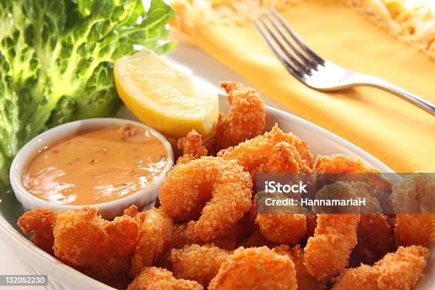 Shrimp Meal Stock Photo - Download Image Now - Shrimp - Seafood, Fritter, Breaded