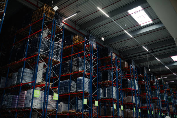 istock Warehouse goods stock concept. 1320526120