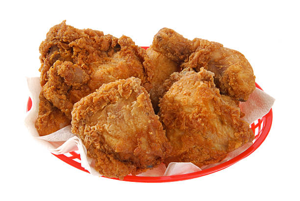 istock Basket of fried chicken 132052660