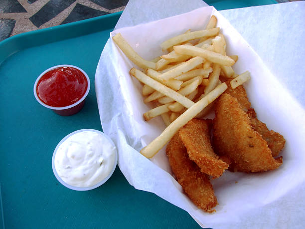 Fish & Chips stock photo