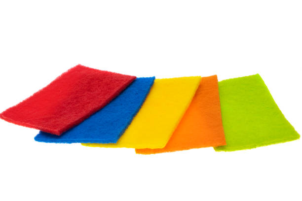 istock colored cleaning wipes for cleaning isolated 1320529955