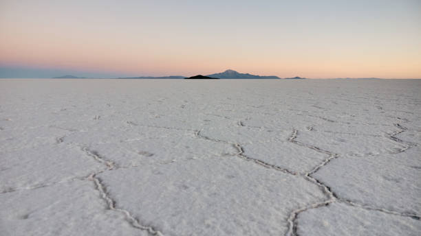 istock Dawn in salt flats in Uyuni. 1320531378